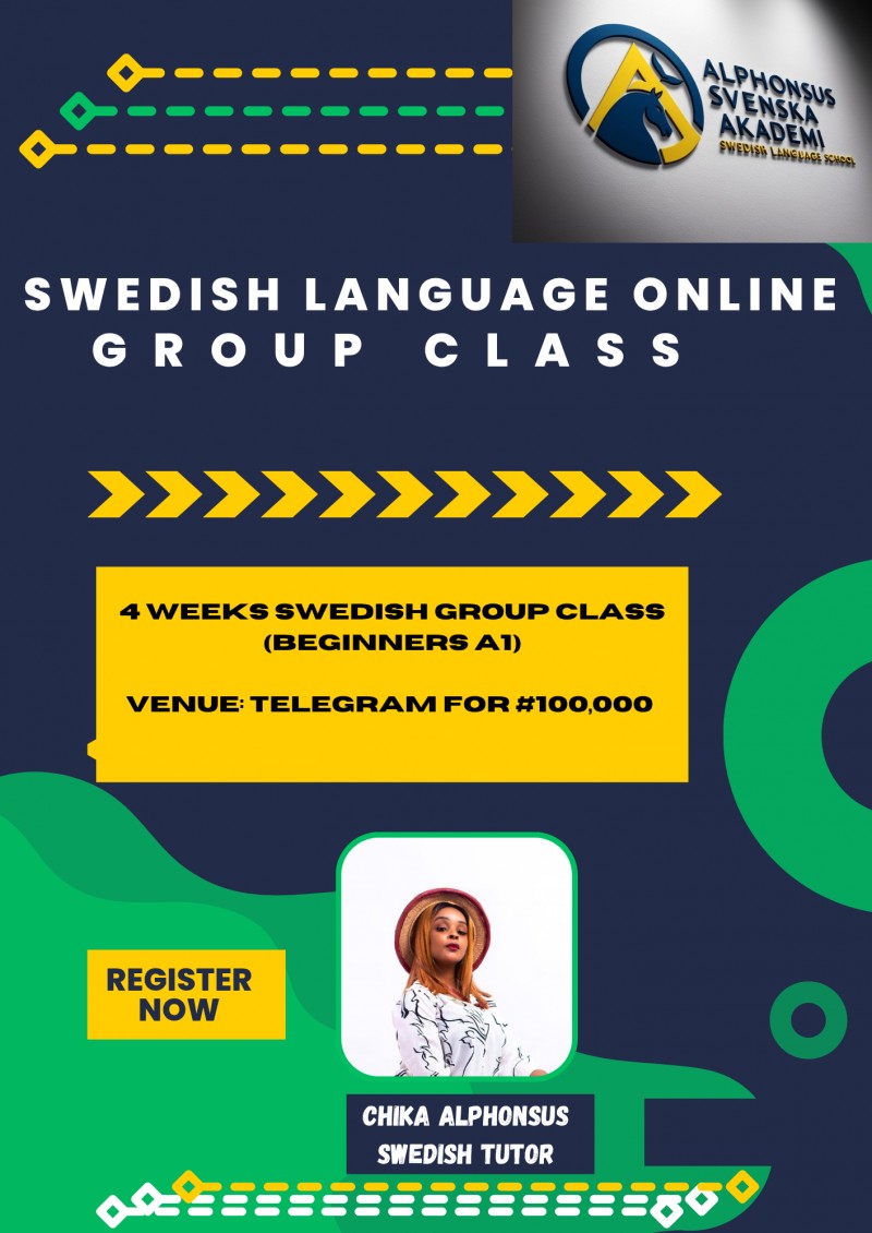 Swedish Language Group Beginners A1 Class