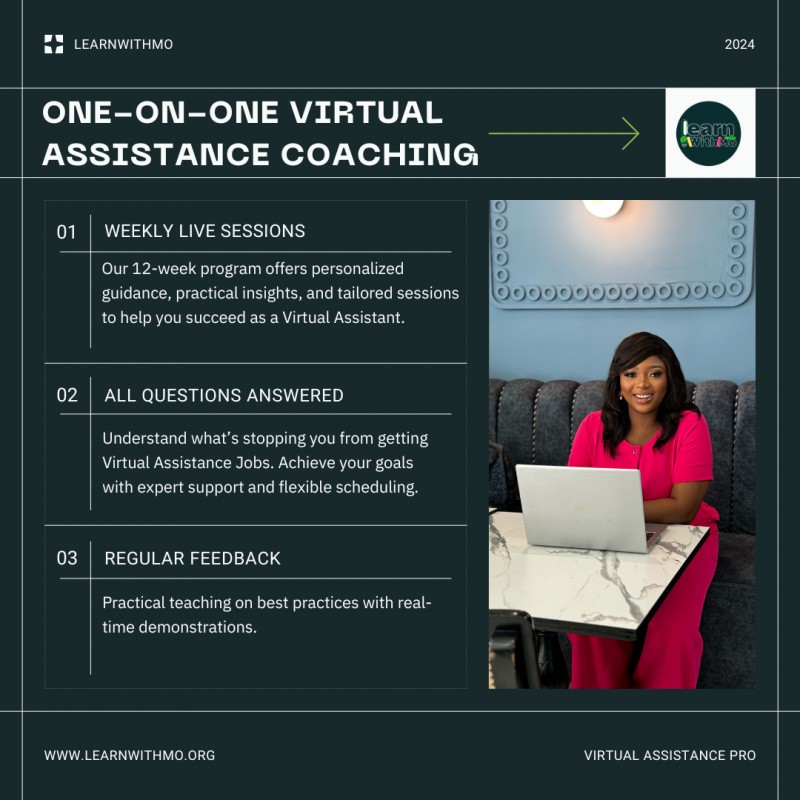 1 ON 1 VIRTUAL ASSISTANCE COACHING (WITH JOB LINKS)