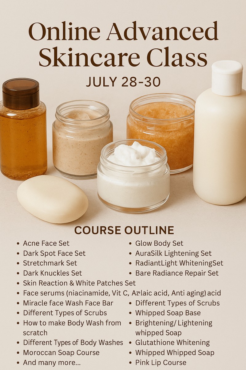Advanced Skincare Class 2026