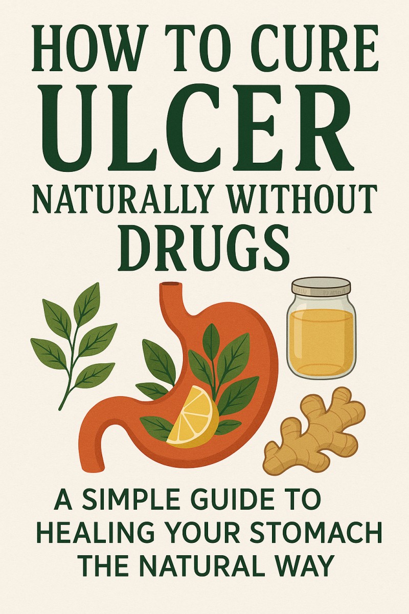 How to Cure Ulcer Naturally Without Drugs Subtitle: A Simple Guide to Healing Your Stomach the Natural Way