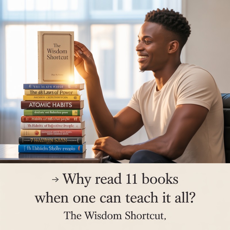The Wisdom Shortcut: What 11 Classic Books Taught Me About Power, Habits, Love, and Happiness.