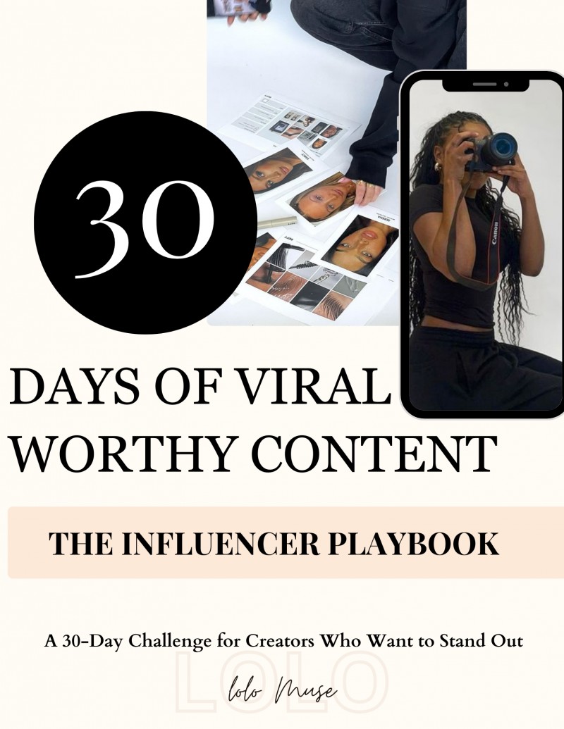 30 DAYS OF VIRAL WORTHY CONTENT (3O DAYS CONTENT CHALLENGE)