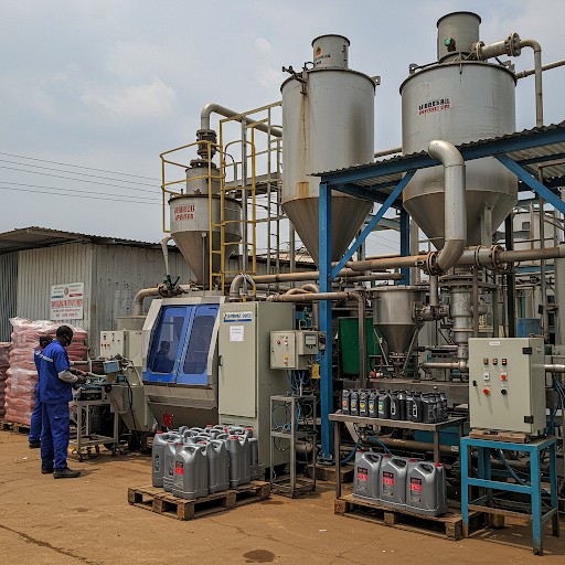 Lube Oil Blending Plant Setup Business Plan + Machinery cost (Income analysis, Cash Flow Projection, Balance Sheet) for up to 3 years