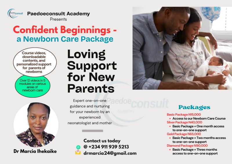Buy Confident Beginnings - a Newborn Care Package by Marcia Ihekaike on ...