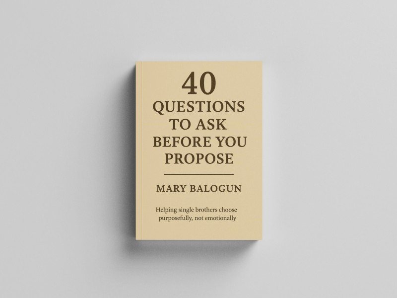 40 QUESTIONS TO ASK BEFORE YOU PROPOSE