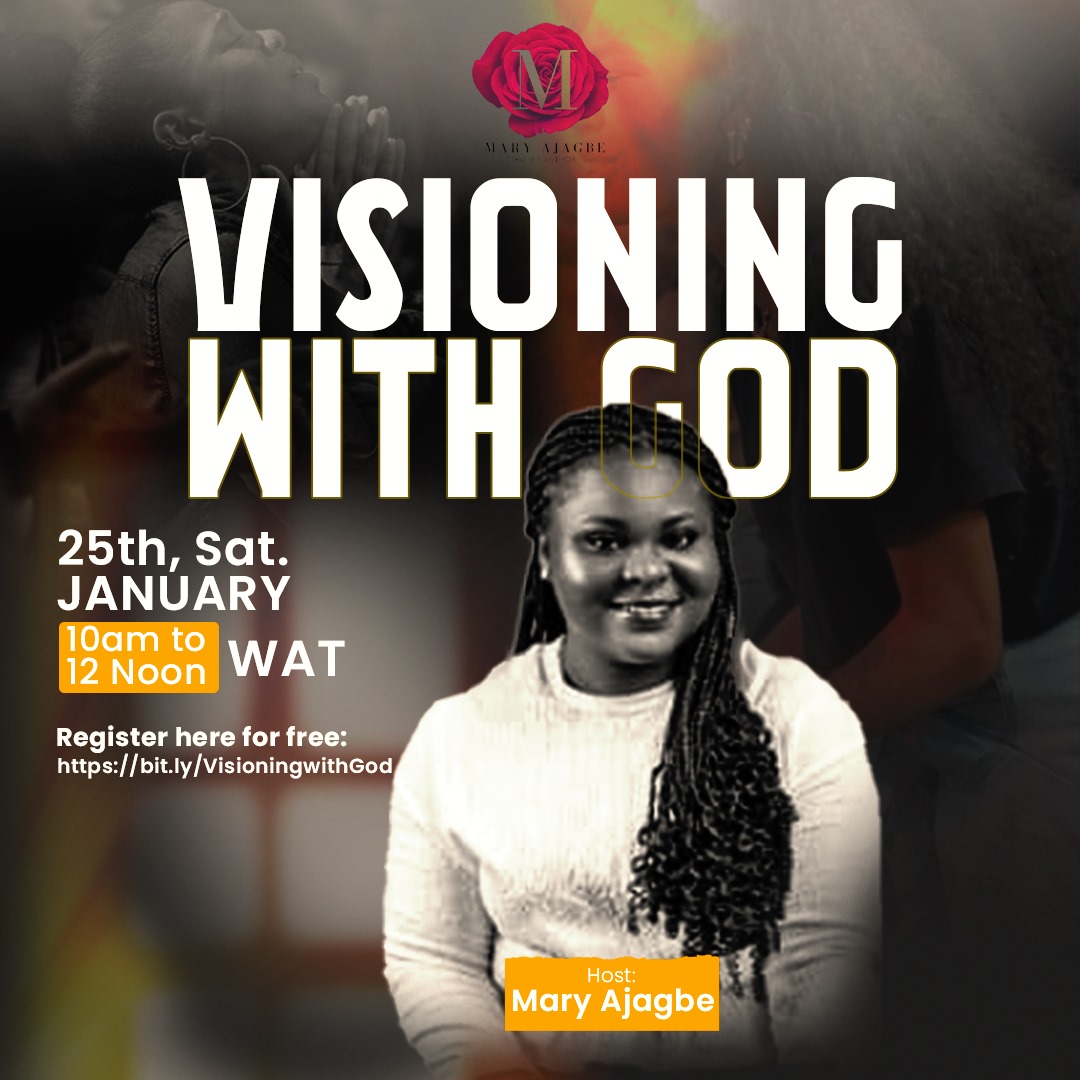 Visioning with God Webinar Replay & Workbook by Mary Ajagbe