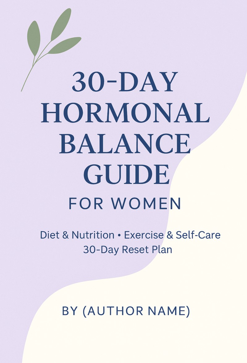 Health benefits on hormonal imbalances