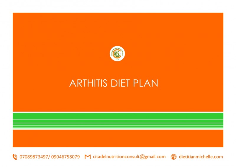 7 Days Arthritis Management Diet Plan