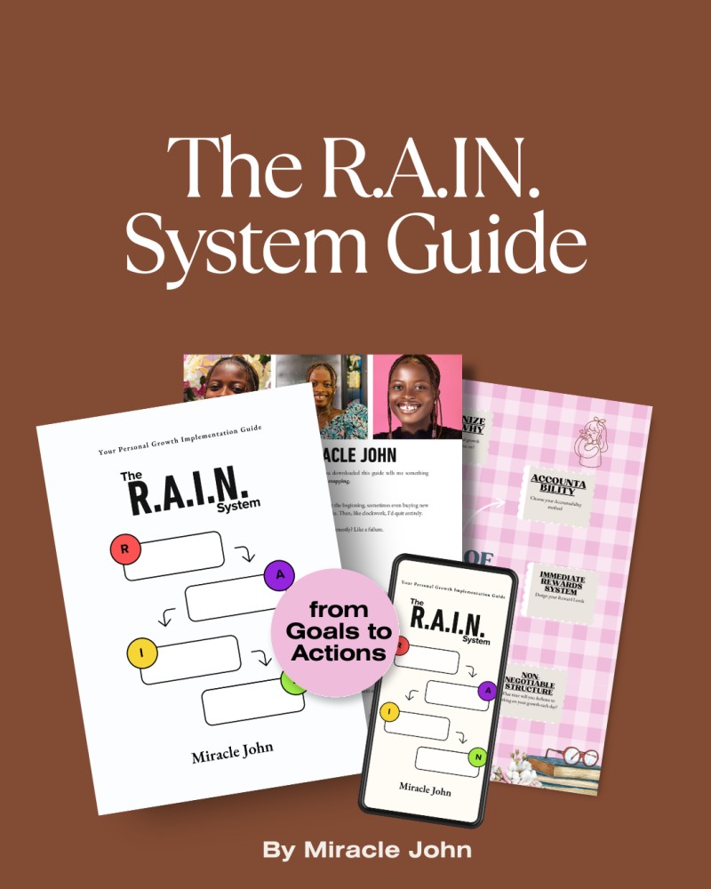 THE RAIN SYSTEM GUIDE