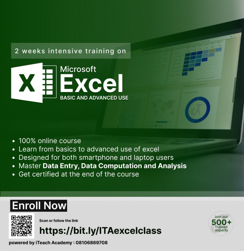 MICROSOFT EXCEL MASTER COURSE