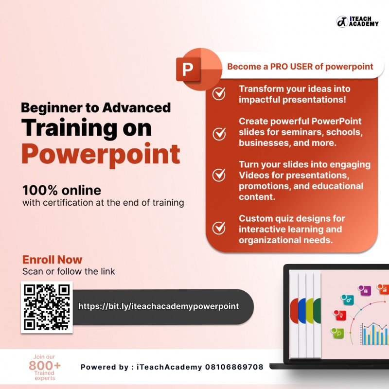 POWER-POINT BEGINNER TO ADVANCED PROGRAM