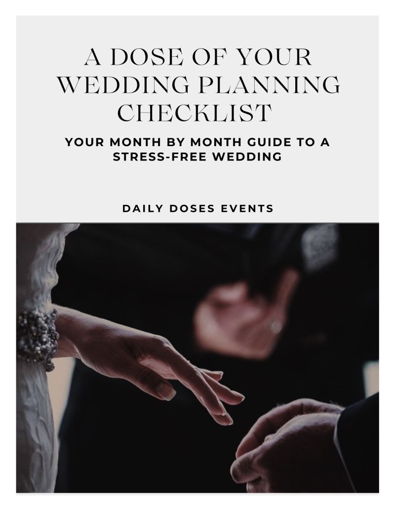 Wedding Planning Checklist