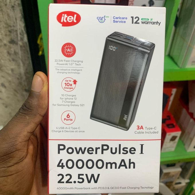 Itel 40,000 mAh Power Bank