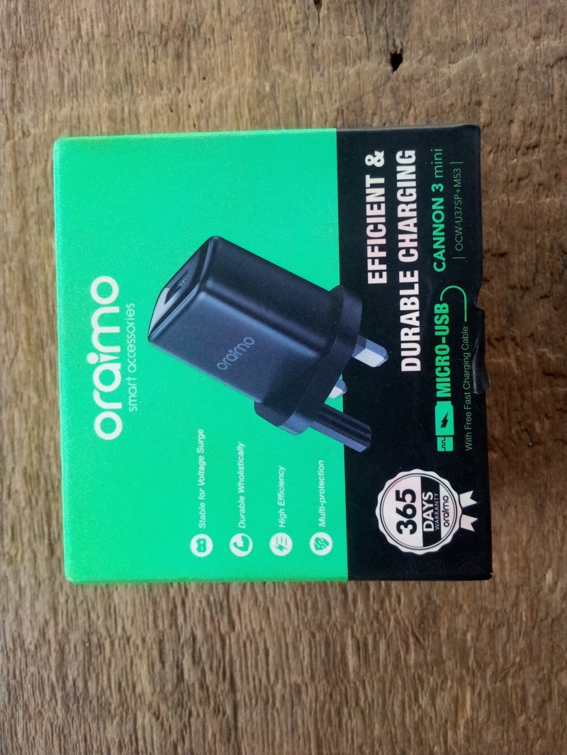 Oraimo Fast Charger