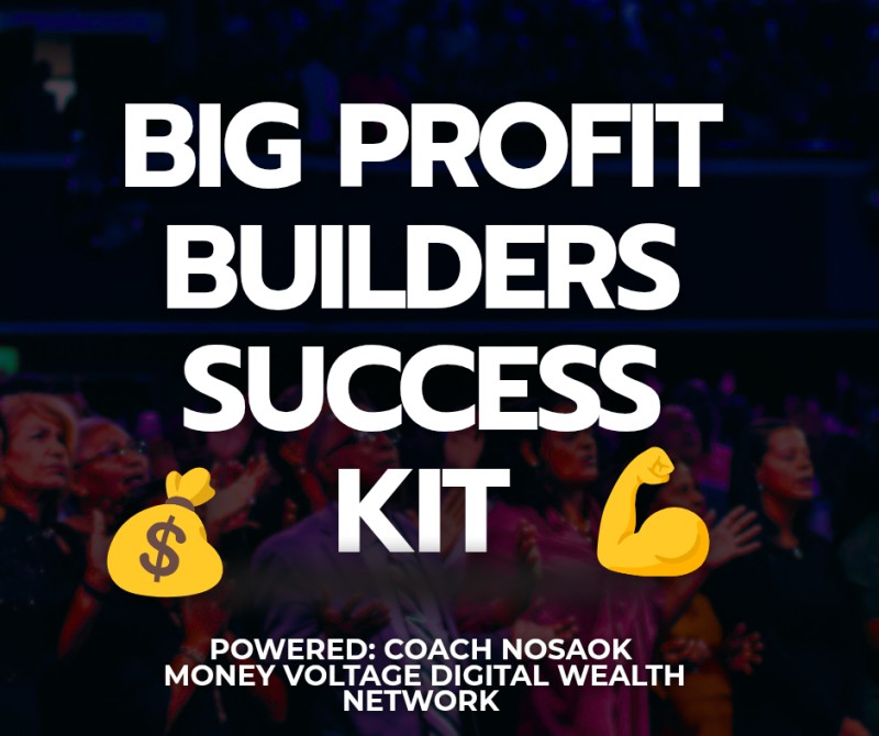 Big Profit Builders Success Kit