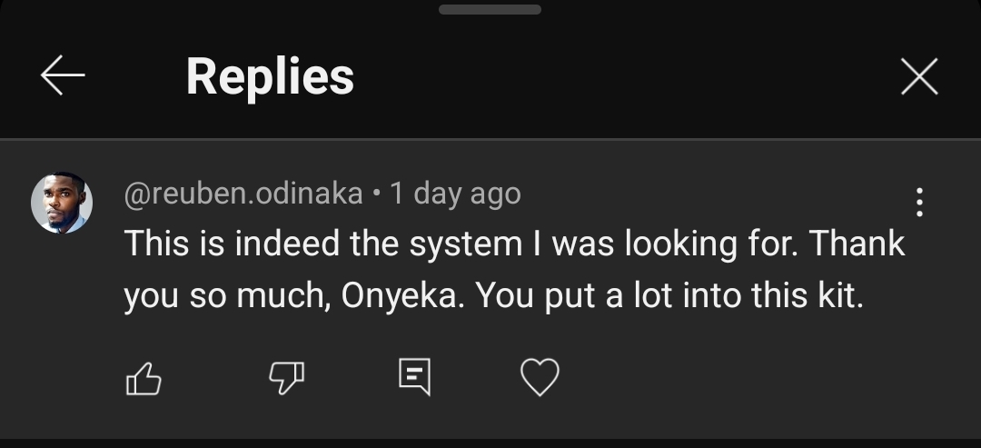 Customer review 1