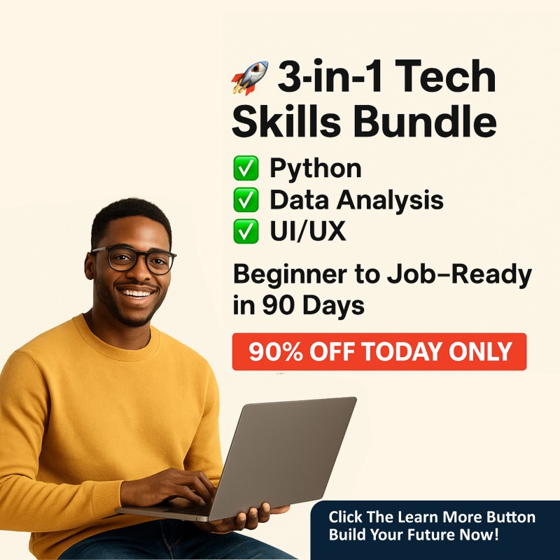 THE 3-IN-1 TECH SKILLS BUNDLE