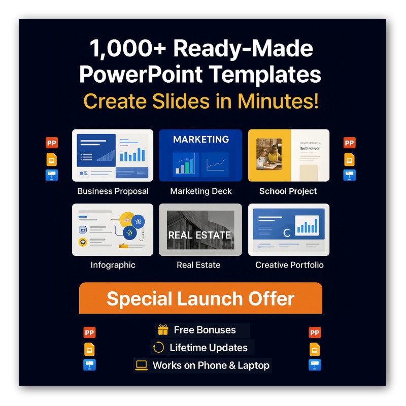 1000+ POWER TEMPLATES