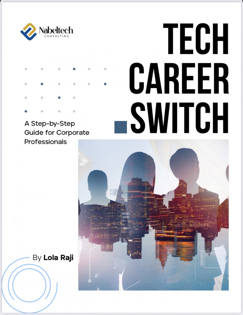 TECH CAREER SWITCH - A step by step guide for professionals