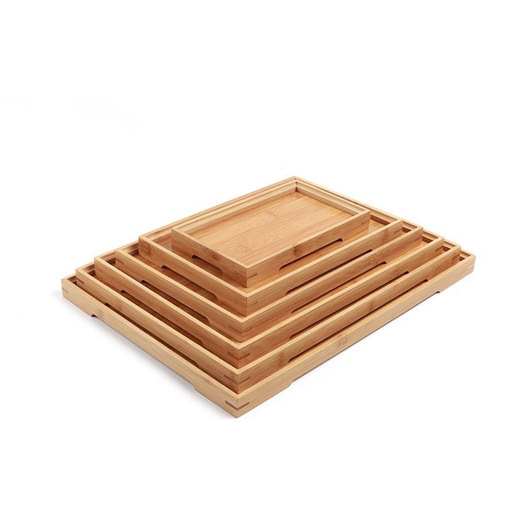 6 in 1 original bamboo trays