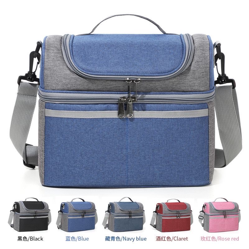 Extra Large Double Layer Insulated Lunch Bag
