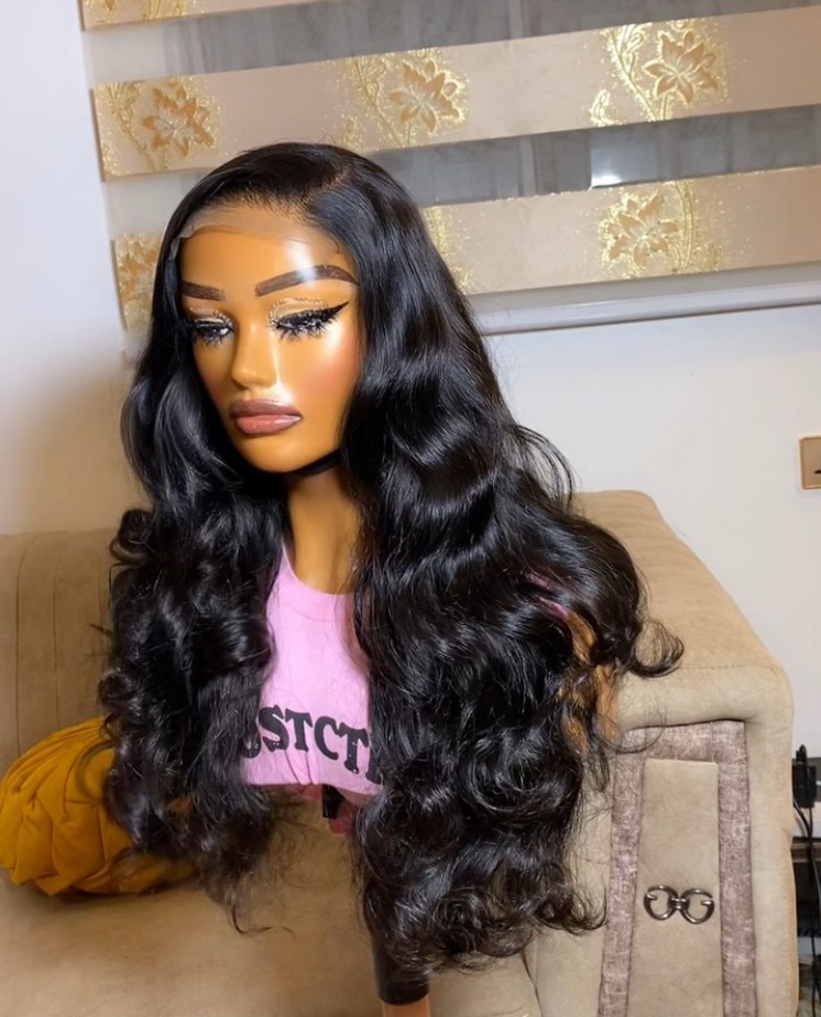5x5 glueless luxury bouncy