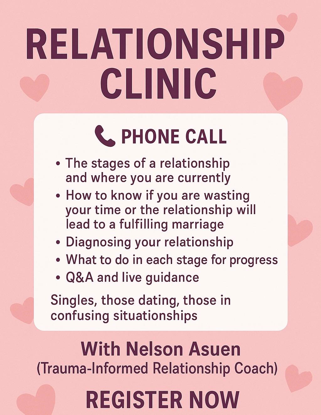 RELATIONSHIP CLINIC
