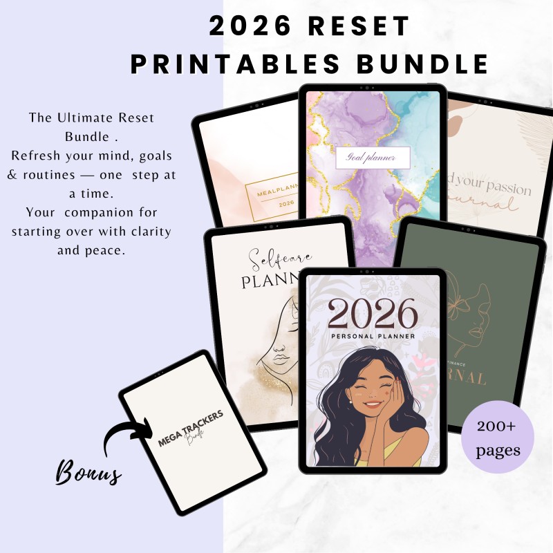2026 Reset Bundle | Kit for a Fresh Start