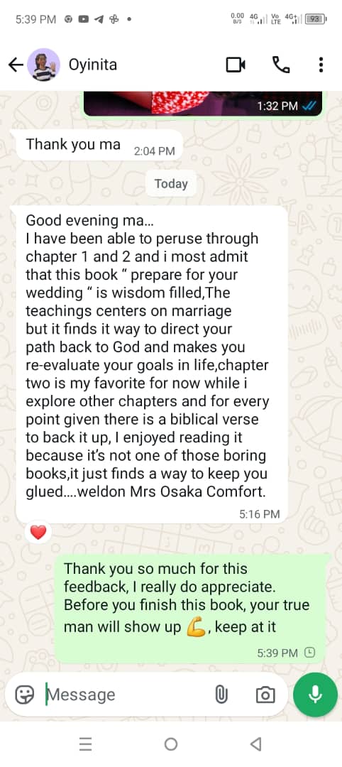 Customer review 1