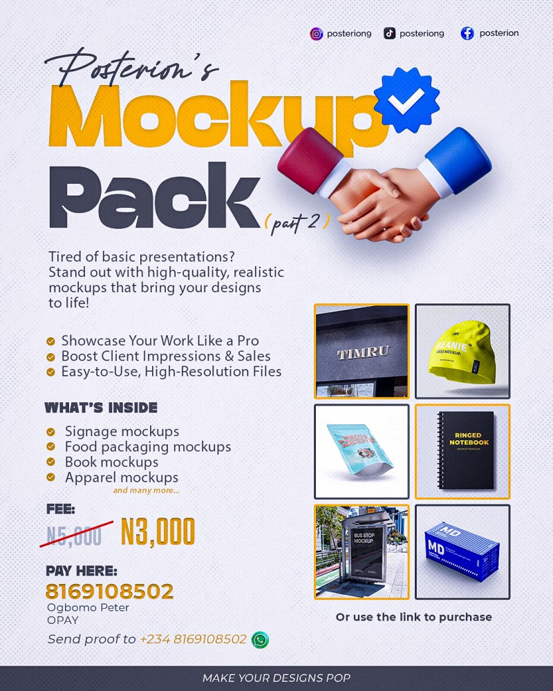 MOCKUPS FOR DESIGNERS (PART 2)