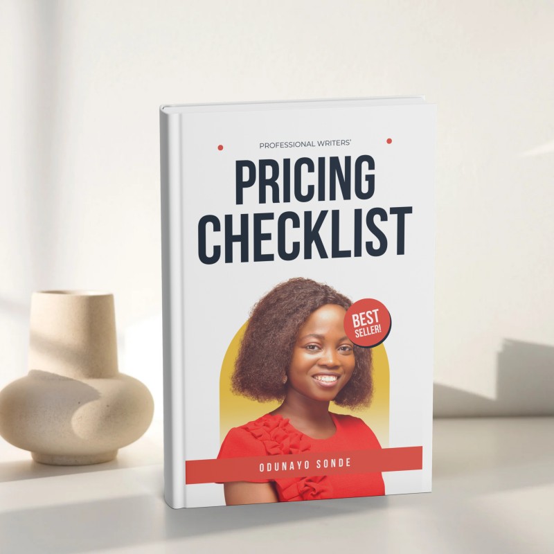 Professional Writers' Pricing Checklist