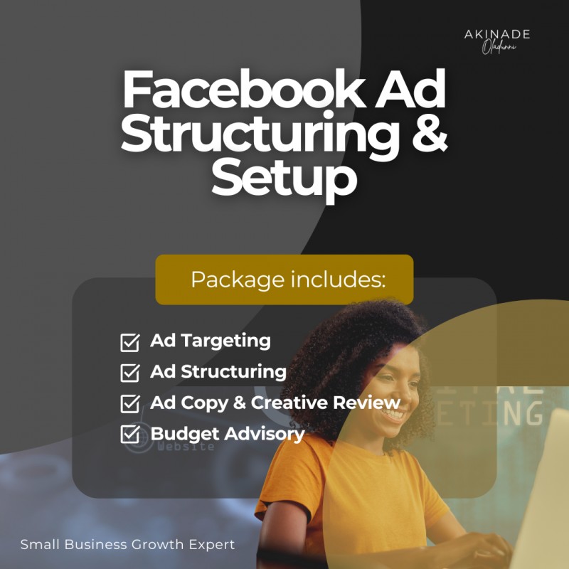 Facebook Ad Structuring & Setup
