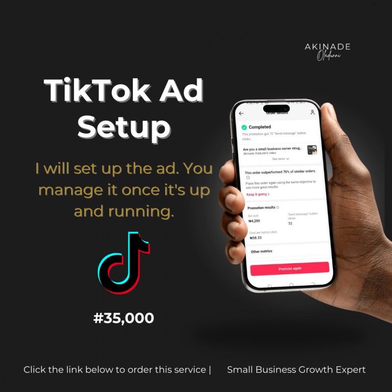 TikTok Ad Setup
