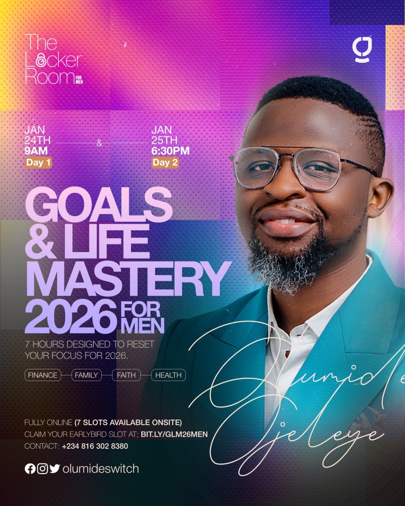 GOALS & LIFE MASTERY 2026 (FOR MEN)