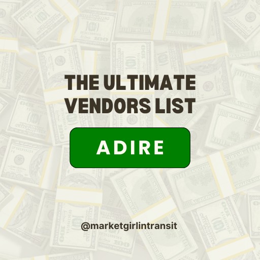 Adire Vendors List