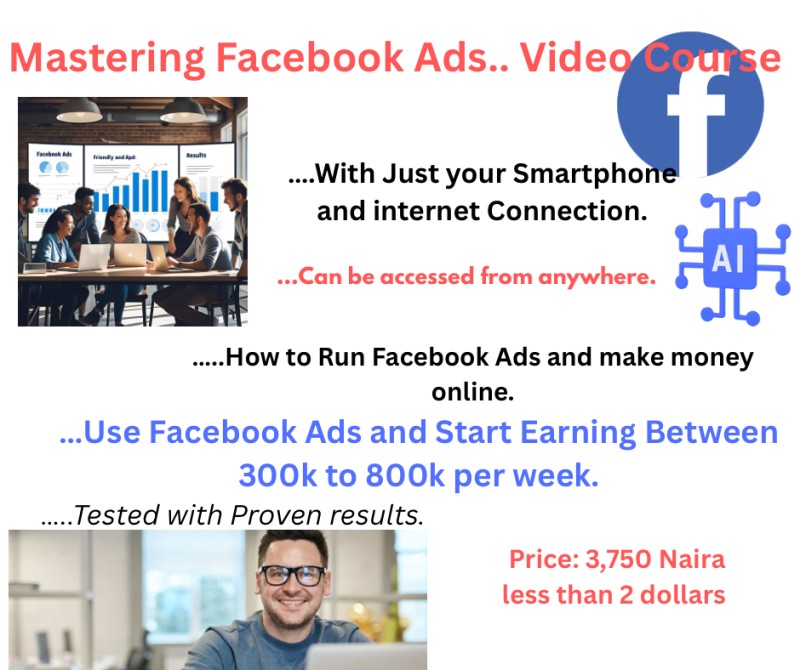 Mastering Facebook Ads.. Video Course