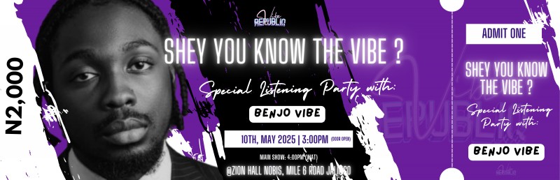 VIBE REPUBLIQUE TICKET