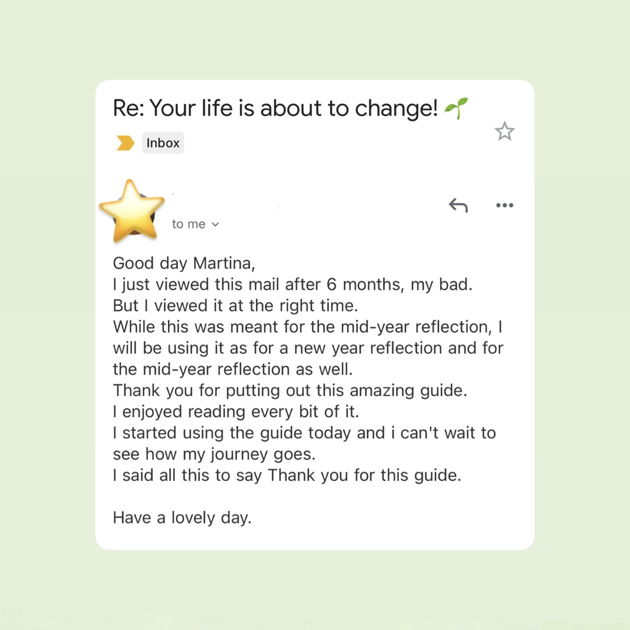 Customer review 3