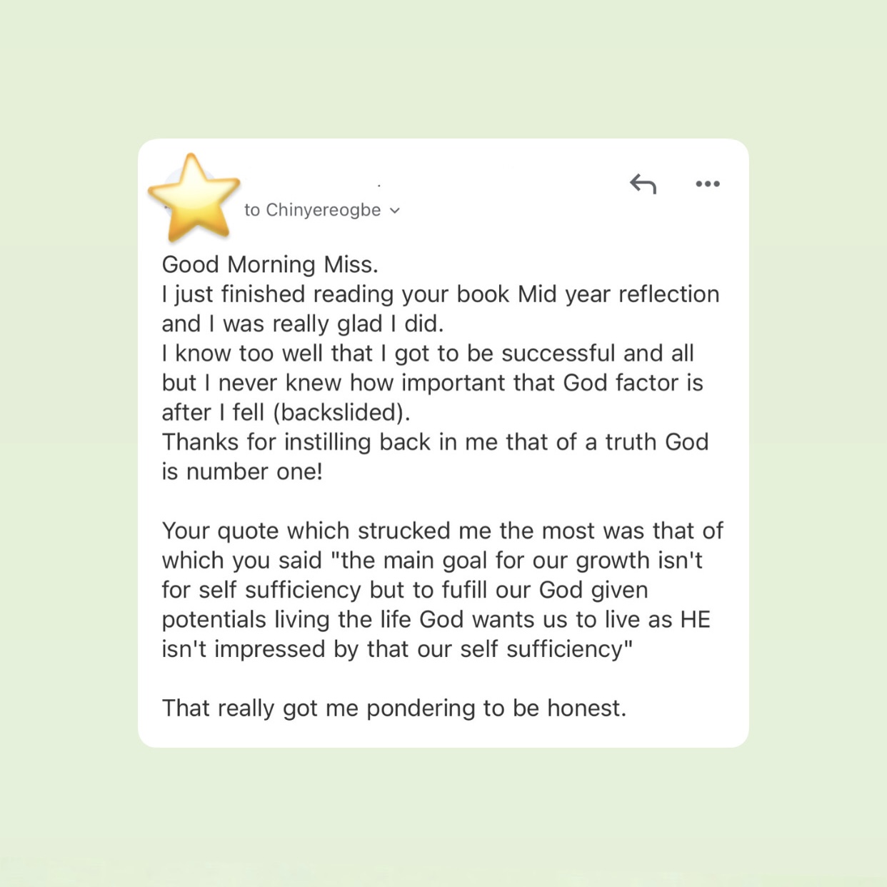 Customer review 8