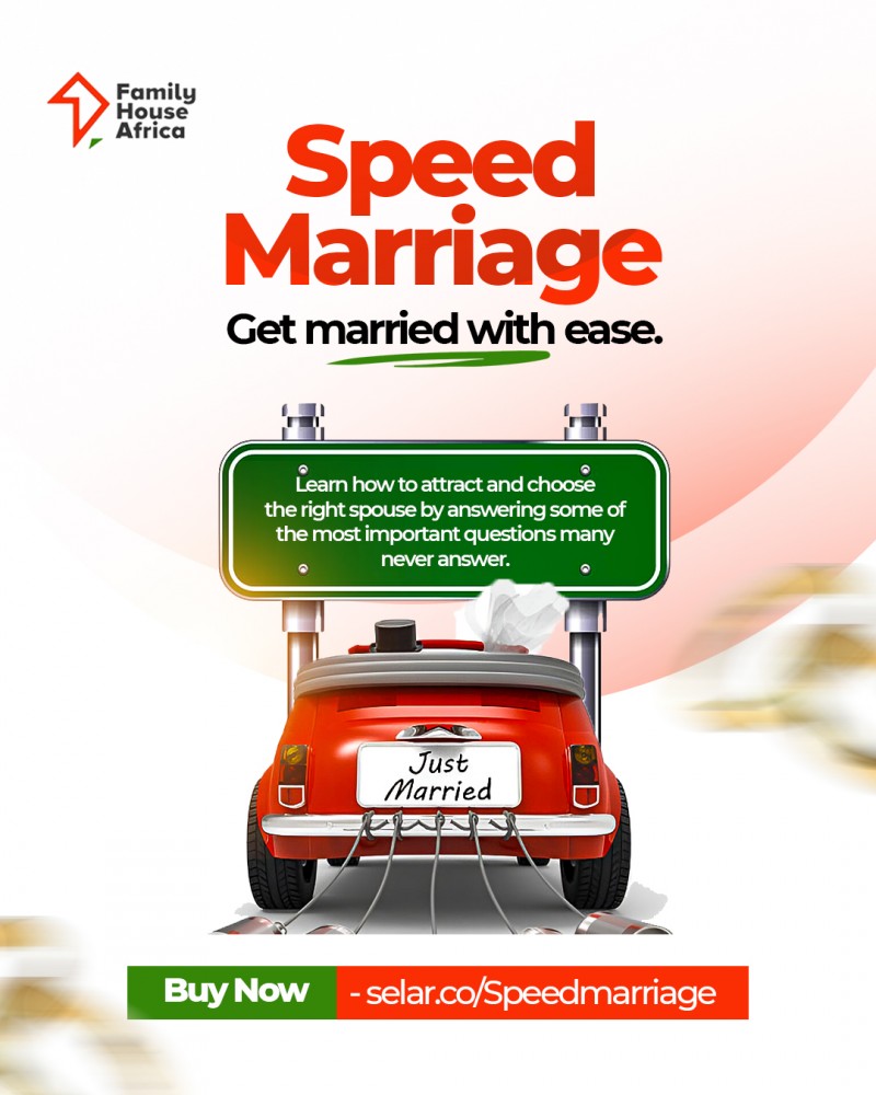 SPEED MARRIAGE: THE SCIENCE OF GETTING MARRIED WITHOUT TEARS