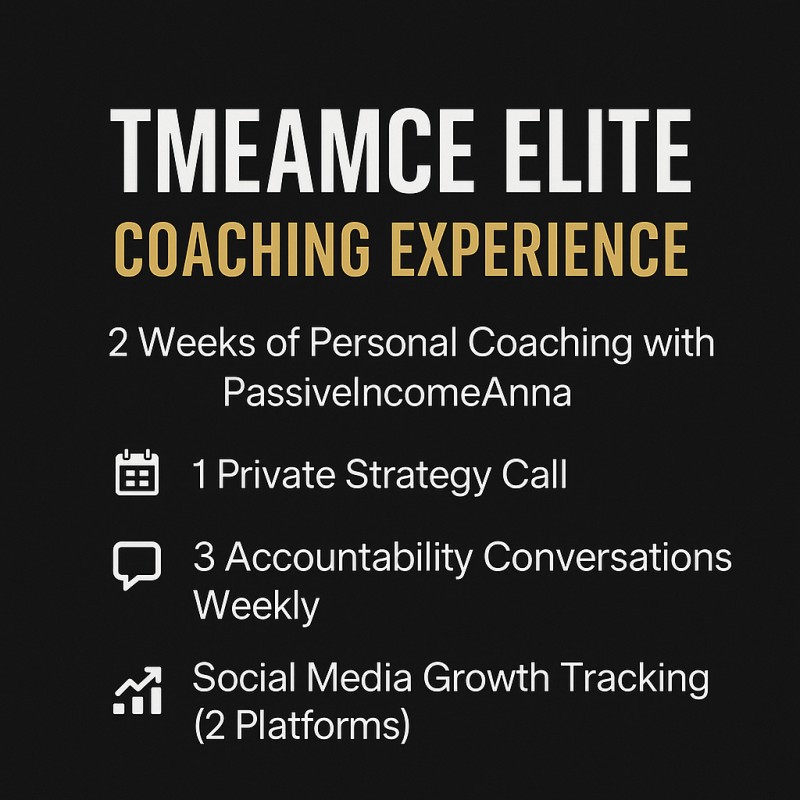 PERSONAL COACHING WITH ANNA