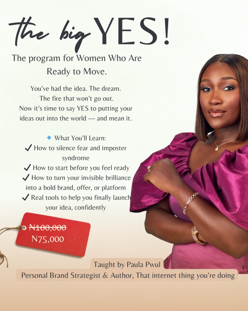 The Big Yes! Waitlist