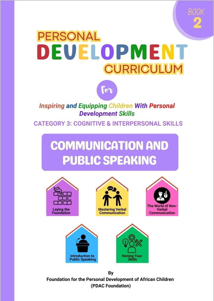 Communication and Public Speaking Skills Curriculum, Workbook and Training Slide