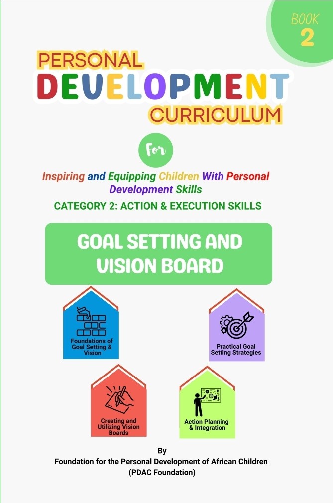Goal Setting and Vision Board Curriculum, Workbook and Training Slide