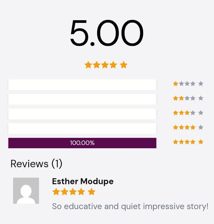 Customer review 1