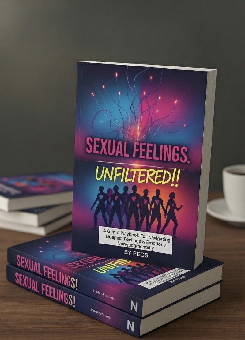 Book - Sexual Feelings Unfiltered (A GenZ playbook for navigating deepest desires and emotions non-judgementally)