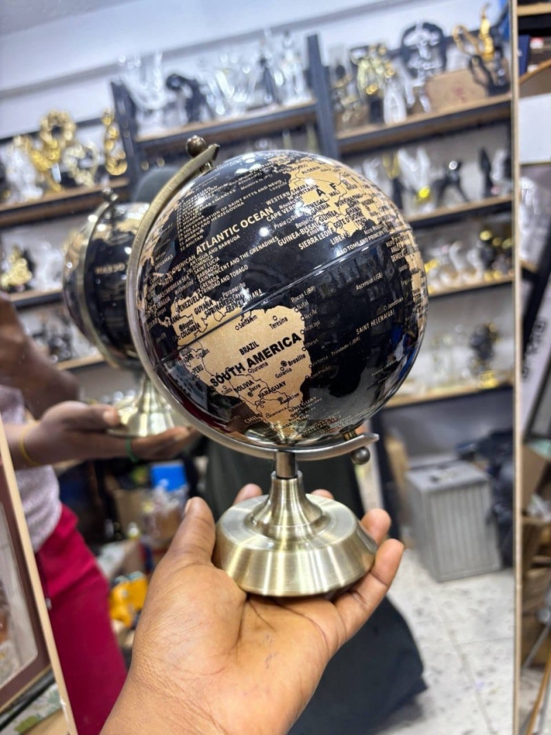 Bronze Mini Globe Decor