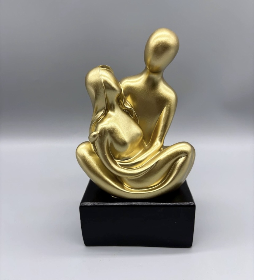 Loving Gold Couple Decor  Ornaments