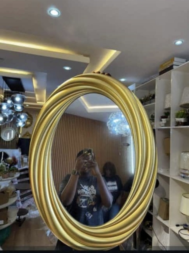 Oval Luxury  5mm Mirror
