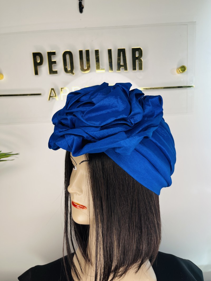 Royal Elegance Turban Hat